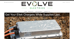 Desktop Screenshot of evolveelectrics.com